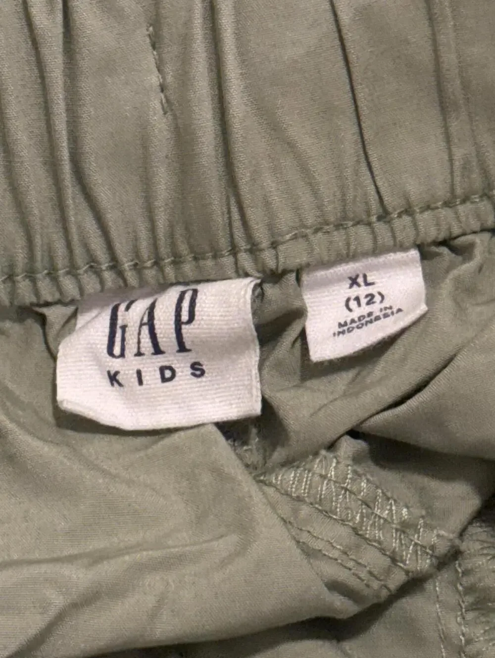 GAP Kids Cargo Pants XL Beige Comfortable Utility Style
